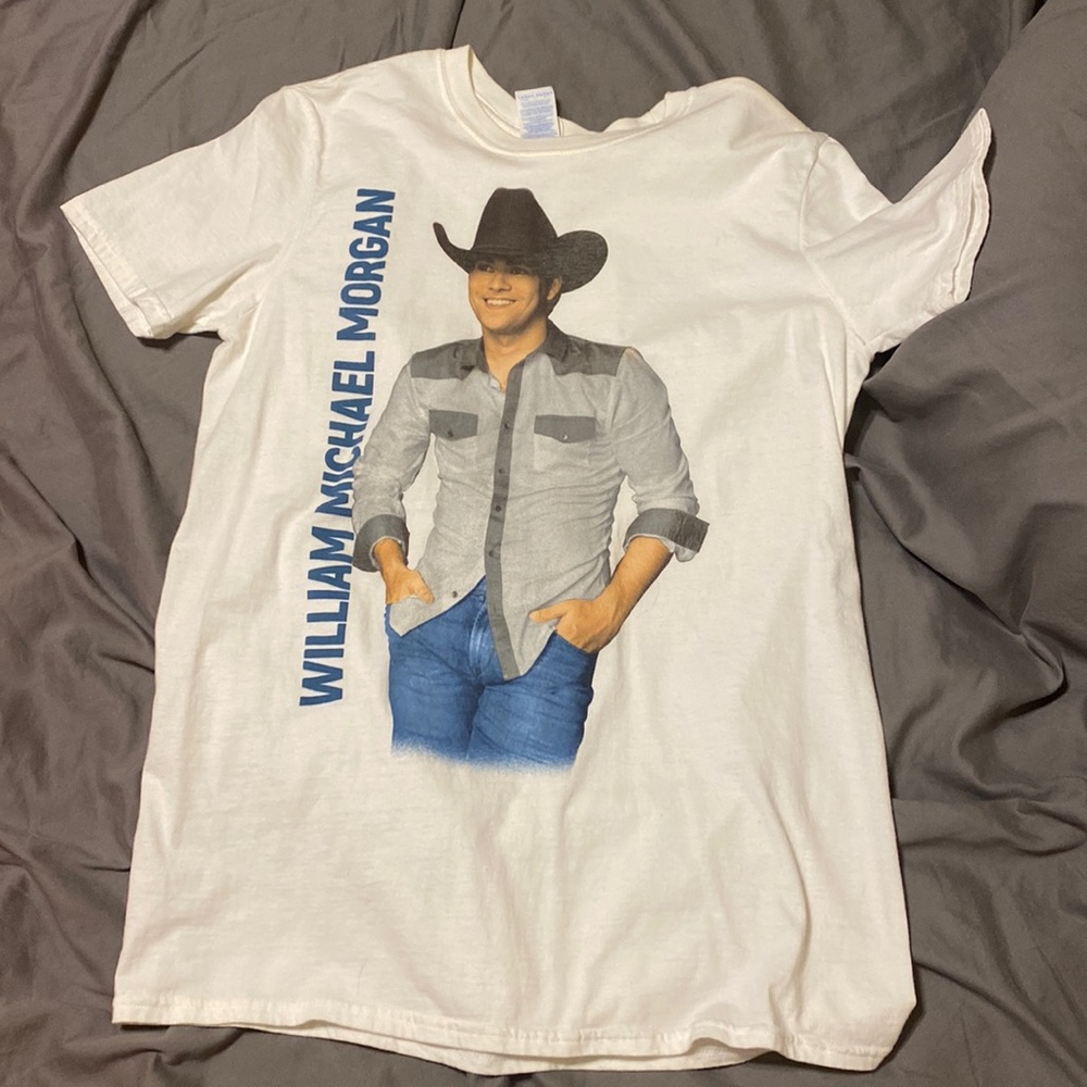 William Michael Morgan concert shirt.